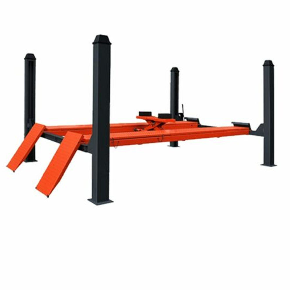 Launch 4 Post 6,5 T 380V with rolling jack