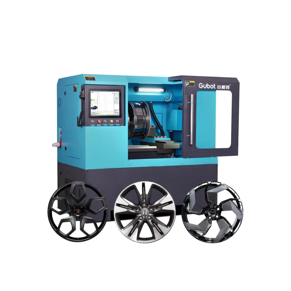 Automated Wheel Repair Lathe – Diamond Cutting. - Launch SA Automated Wheel Repair Lathe – Diamond Cutting.