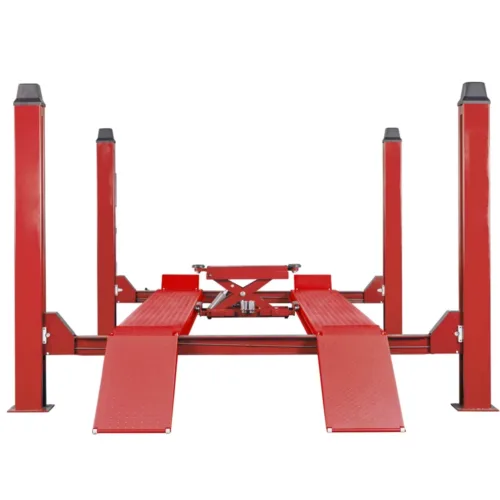 SAL455WH 4 post maintenance lift 5.5 ton with rolling jack - Launch SA