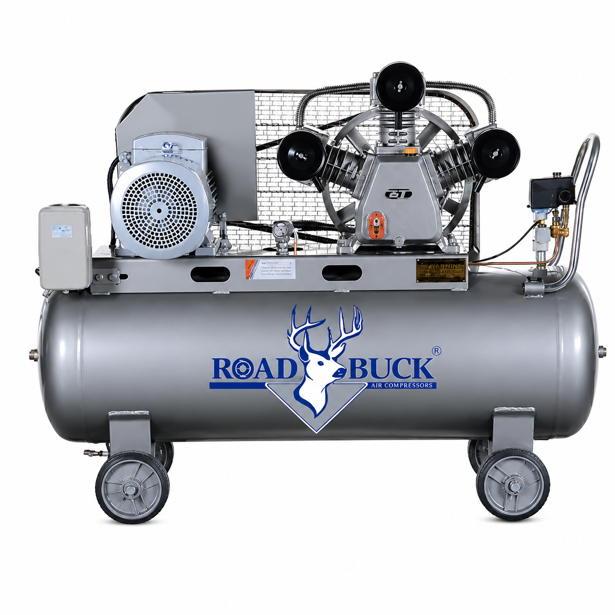 RoadBuck 200L air compressor, 3kw workshop air tool compressor - Launch SA