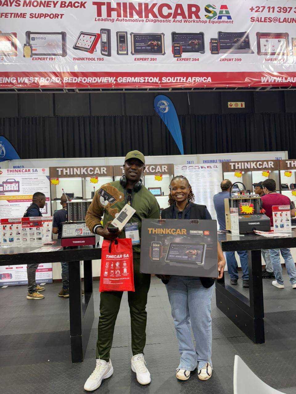 Happy Clients at Automechanika Johannesburg 2025 - Launch SA Happy Clients at Automechanika Johannesburg 2025