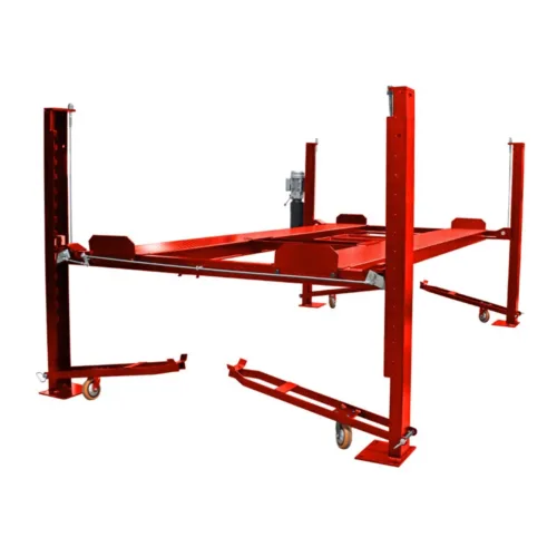 4 Post Parking Lift – 3.6 Ton (Red)