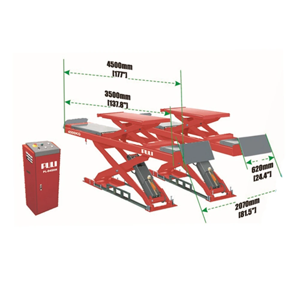 Double-Level Platform Scissor Lift 380V 2 - Launch SA Double-Level Platform Scissor Lift 380V