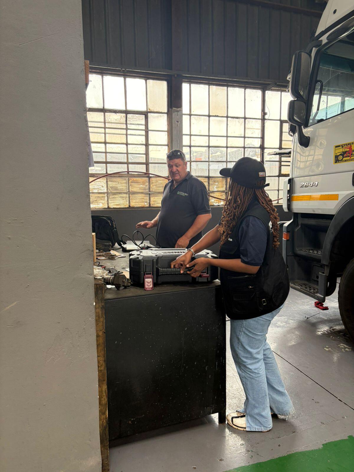 Client Visit and Demonstration – Master CV Diagnostic Machine